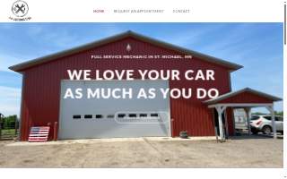CJ Automotive Service website