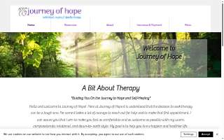 Journey of Hope Therapy website