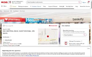 MinuteClinic at CVS of St. Michael website