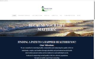 Optimistic Living Counseling LLC website