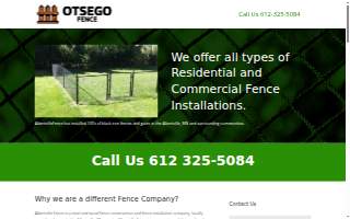 Otsego Fence of St. Michael website