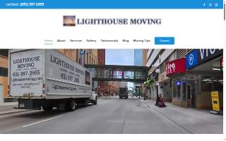 Lighthouse Moving website