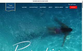 Prestige Pools of St. Paul website