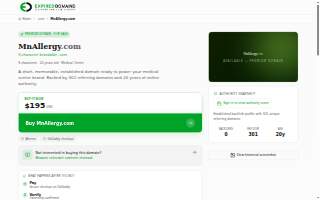Allergy, Asthma and Immunology Clinic, P.A. website