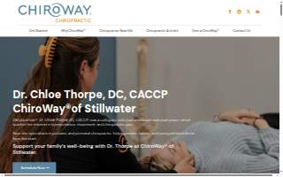 ChiroWay of Stillwater website