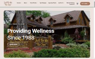 Just For Me 'The Spa' website