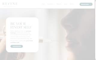Refine Wellness Clinic of Forest Lake website