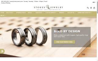 Stokes Jewelry Services website