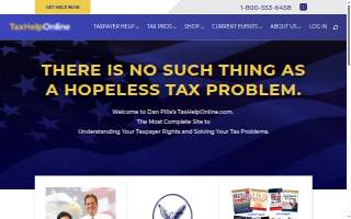 Taxhelponline.com Daniel J Pilla website