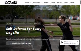 Valley Self-Defense website