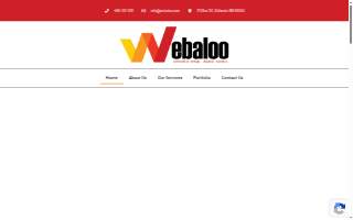 Webaloo website