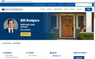 Bill Rodgers - Old National Bank website