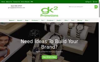 GK2 Promotions website