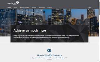 Harris Wealth Partners - Ameriprise Financial Services, LLC website