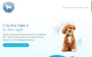 Just Little Dogs website