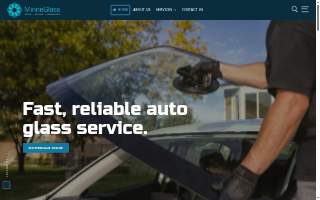 MinneGlass website