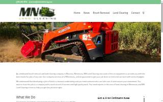 MN Land Clearing website