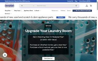 Appliance Depot Inc of West St. Paul website