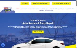 Bonfe's Auto Service & Body Repair website