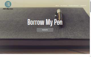 Borrow My Pen Mobile Notary website
