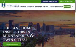 Heartland Inspections of South St. Paul website