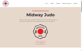 Midway Judo Club of West St. Paul website