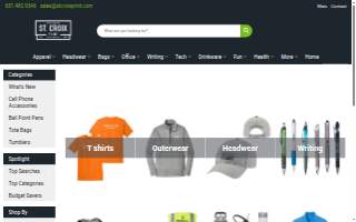 St Croix Print website