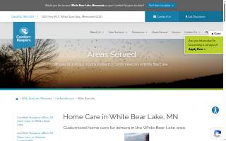 Comfort Keepers of White Bear Lake website