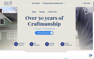 Dave Knutson Siding website