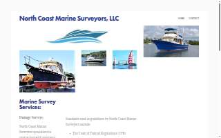 North Coast Marine Surveyors website