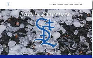 Saints Exteriors website