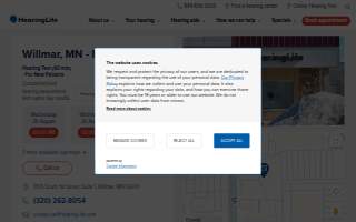 HearingLife of Willmar MN website