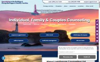 Lighthouse Counseling website