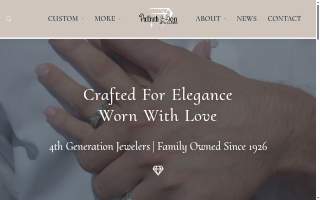 Paffrath & Son Jewelers website