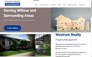 Westrom Realty Inc website