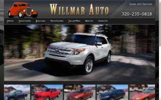 Willmar Auto Sales & Service website