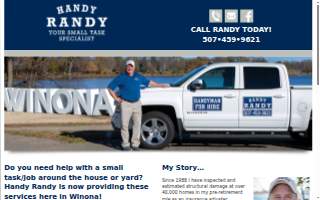 Handy Randy of Winona website