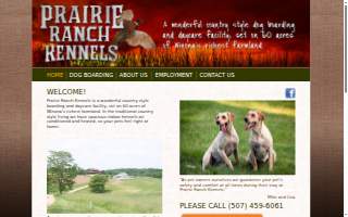 Prairie Ranch Kennels website