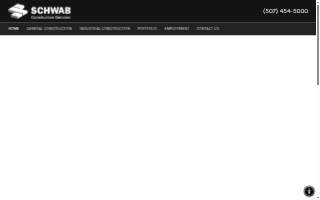 Schwab Construction website