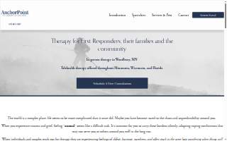AnchorPoint Therapy Services website