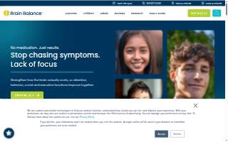 Brain Balance of Woodbury website