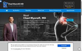 Chad Myeroff, MD website