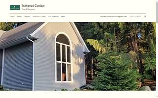 Enchanted Outdoor Tree & Services website