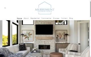 Home at Merriment website