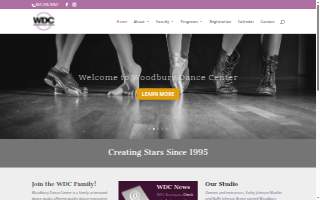 Woodbury Dance Center West website