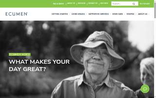 Ecumen Meadows website