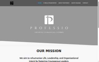 Professio Nail & Spa website