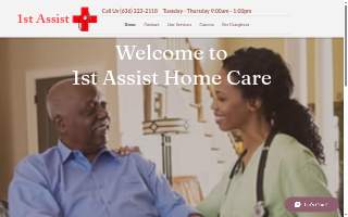 1st Assist Home Care website