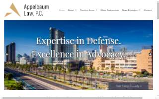 Appelbaum Law Office website