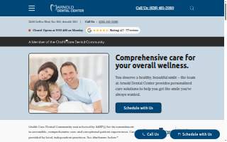 Arnold Dental Center website